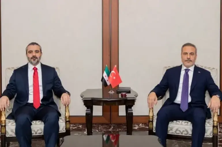 Hakan Fidan, Suriyeli Mevkidaşı Şeybani ile Ankara’da Görüştü!
