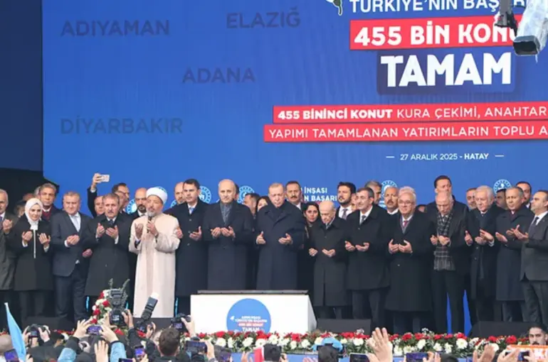Hatay’da 455 Bin Yuva Sahiplerine Teslim Edildi!