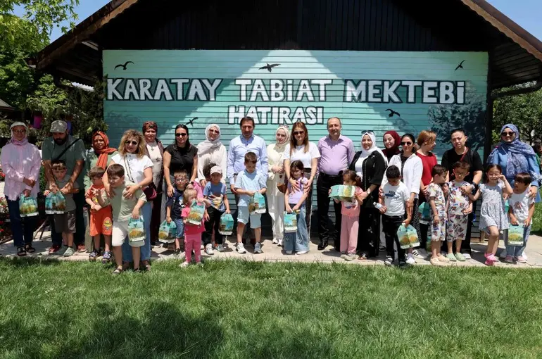 Karatay Tabiat Mektebi’nde 9 Bin Öğrenci Doğayla Buluştu