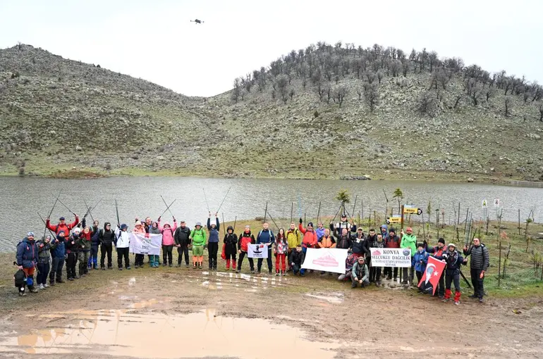Keykubad Göç ve Kervan Yolu’nda Bahar Yürüyüşü Doğaseverleri Büyüledi