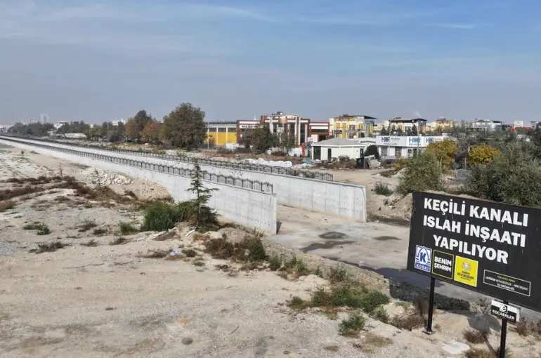 Konya Büyükşehir Keçili Kanalının 3.2 Km’lik Kısmını Daha Tamamladı!
