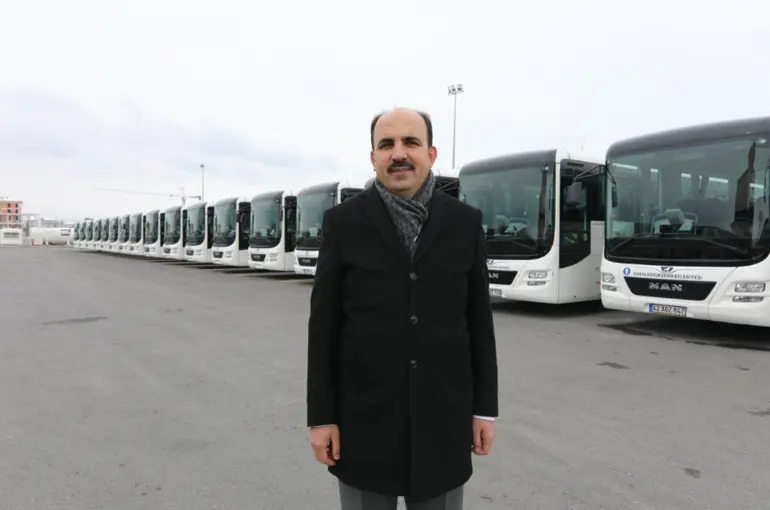 Konya Büyükşehir Otobüs Filosu 20 Yeni Otobüsle Daha Güçlendi
