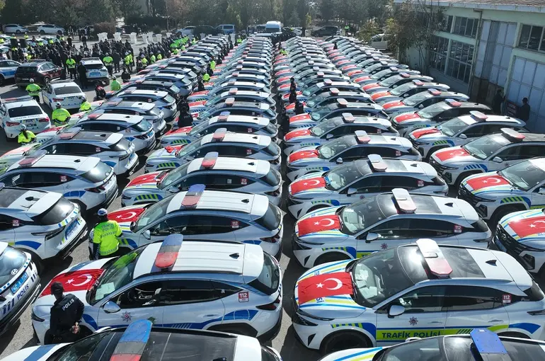 Konya Emniyet Teşkilatına 238 Aracın Teslim Töreni Gerçekleşti!