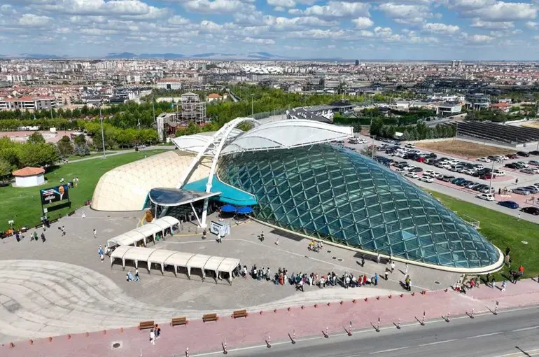 Konya Tropikal Kelebek Bahçesine Büyük İlgi!