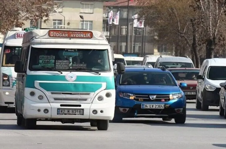 KONYA’DA DOLMUŞ ÜCRETLERİ ZAMLANDI! İŞTE YENİ TARİFE