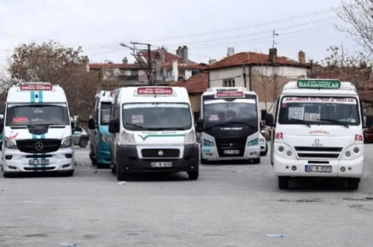 Konya'da minibüs ve taksi ücretlerine zam!