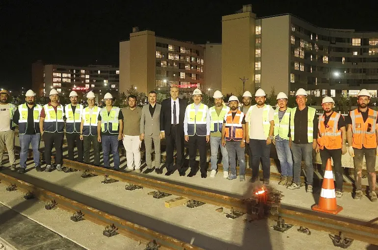 Konya’da Raylı Sistem Atılımı: Stadyum-Şehir Hastanesi Hattında Önemli Eşik Aşıldı