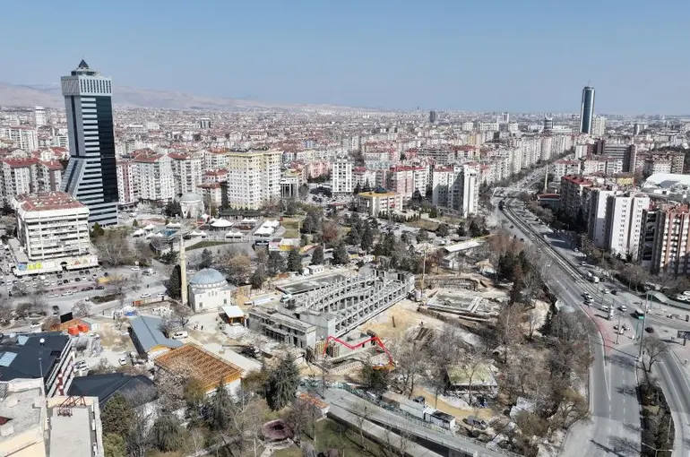 Konya’da Türkiye’nin Örnek Kütüphanelerinden Birisi İnşa Ediliyor!