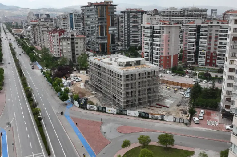 Konya'daki dev tesis hızla yükseliyor