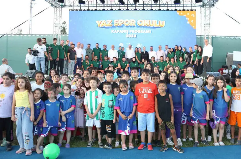 'Meram Yaz Spor Okulları'nda muhteşem final'