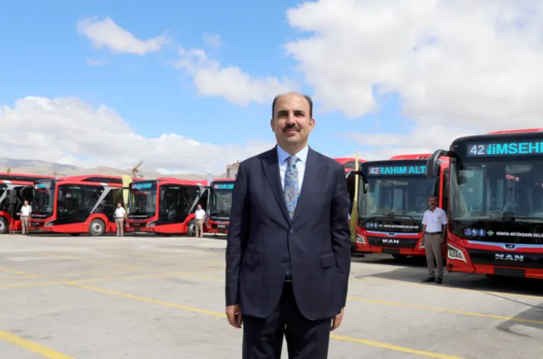 Ulaşımda En Ucuz, En Kaliteli Hizmeti Veren Konya Büyükşehir 2023’te 102,4 Milyon Yolcu Taşıdı