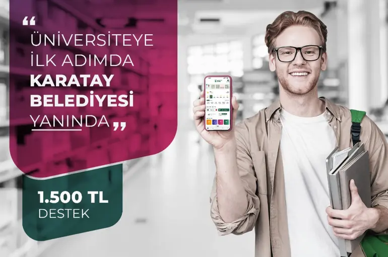 Üniversiteye İlk Adımda Karatay Belediyesi Yine Gençlerin Yanında